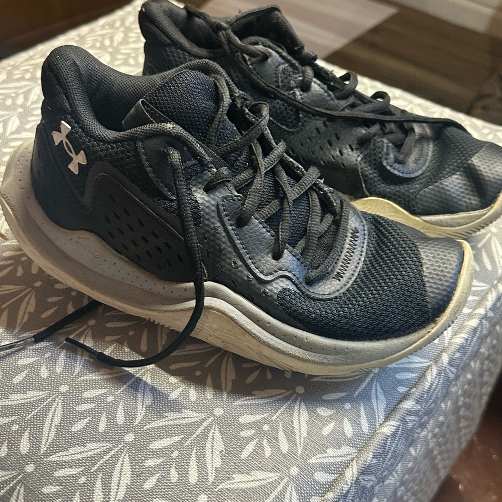 Under Armour Black and Gray Athletic Sneakers